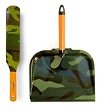Camo Dust Pan & Brush Set