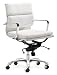 Director Modern Office Chair (Low Back) - White
