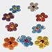 Sports : Ballmarker Blume aus Swarovski Kristallen