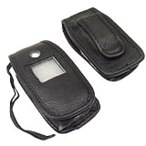 Brand New Sprint, Qwest Samsung SPH-M500 M500 Protective Genuine Leather Case -Black