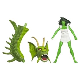 MARVEL LEGENDS HULK FIN FANG FOOM SERIES SHE-HULK ACTION FIGURE