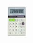 Sharp EL-377TB 10-Digit with Punctuation Twin Power/Glass Top Design Calculator