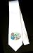 Party Decoration Necktie with internet, computer, world, globe, email