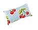Nakpunar Emery Pin Cushion - Cherries on Blue Sewing Pincushion Filled with Emery Sand