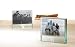Mud Pie Cosmopolitan Home Glass 4-Inch by 6-Inch Photo Frame with Initial