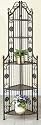 5-Tier CORNER RACK Baker STAND with Victorian Design