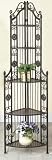 5-Tier CORNER RACK Baker STAND with Victorian Design