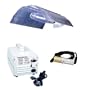 Hydrofarm 600 Watt HPS Budget Grow Light System & General Hydroponics pH Control Kit Bundle Pack