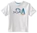 Kitestrings Boys 8-20 Jersey Surf's Up Short Sleeve Tee, White, 10