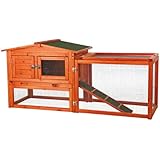 TRIXIE Pet Products Rabbit Hutch with Outdoor Run, X-Small