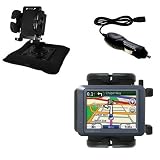 Garmin Nuvi 255 Auto Bean Bag Dash Holder with Car Charger - Uses Gomadic TipExchange