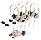 Califone 1216USB-6 6-Position Non-Powered USB Listening Center