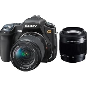 Sony Alpha DSLRA350X 14.2MP Digital SLR Camera with Super SteadyShot Image Stabilization... by Sony