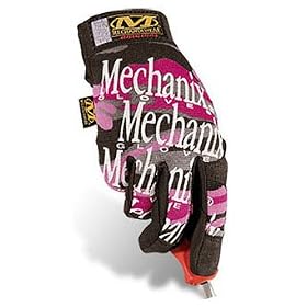Mechanix Wear MG-72-530 Womens Glove Pink Camo Large by Mechanix