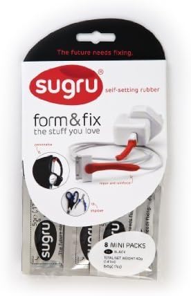 Sugru Form & Fix - black (Pack of 8) by FormFormForm Ltd