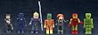 MARVEL MINIMATES SERIES 6 - HULK & LEADER