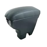 Gray Leather Console Center Armrest for 04-10 Suzuki Swift 2004 2005 2006 2007 2008... by PH