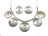 Sterling Silver Cappadocia Necklace and Earring Set