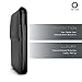 Galaxy S6 Holster, CellBee® Galaxy S6 / Galaxy S6 Edge Premium Vertical PU Leather Pouch Carrying Case with Belt Clip Holster (Perfect Fits with Otterbox Commuter / Defender Case on Lifeproof Case on) (The Vertical)