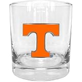 Bergamot Tennessee Volunteers Set of 4 Double Rocks Glasses