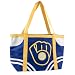 MLB Milwaukee Brewers Canvas Tailgate Tote