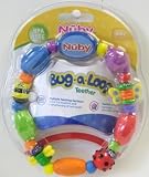 Nuby Bug-a-Loop Teether Bead Necklace (4-Pack)