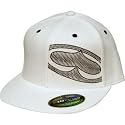 SRH Mens Hat Cropped Flex Fit White