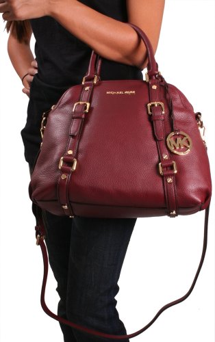 Michael Kors Bedford Women's Bowling Satchel Handbag Purse