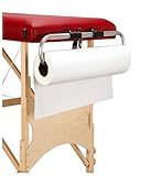 Professional Paper COUCH ROLL HOLDER for Massage Tables: Rods 2cm (.78in) [White]