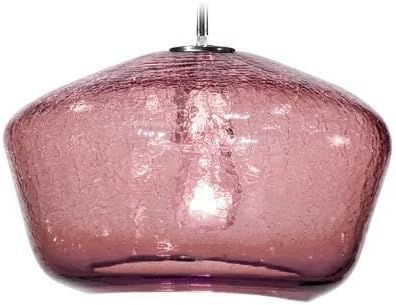 Tempo Luxury Home Boa Lantern Collection Galaxy Pendant, Large, Rose Quartz