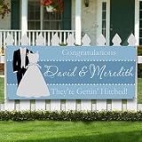 Personalized Wedding Shower Party Banner