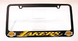 Lakers License Plate Frame Black