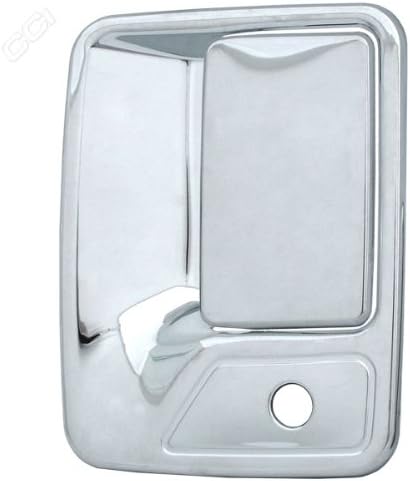99 09 Ford F250, F350, F450 Superduty; 00 05 Ford Excursion Chrome Door Handle Cover Without Passenger Side Keyhole - Set Of 4 CCIDH68116B