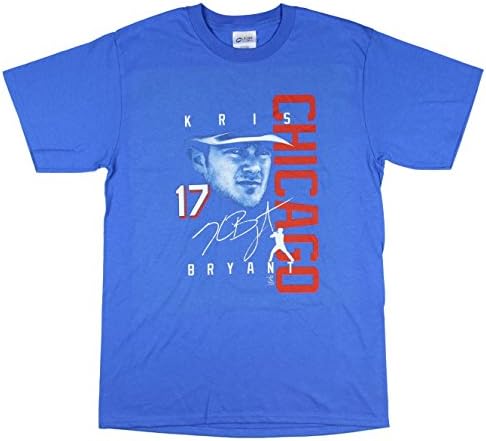 Kris Bryant Signature Licensed MLB Players Choice of Chicago Cubs T-Shirt L