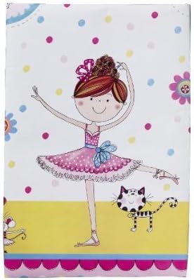 1 Party Kunststoffdecke Happy Birthday Mädchen Ballerina Katze Birthday Girl Rachel Ellen Design bun by Kunststoffdecke