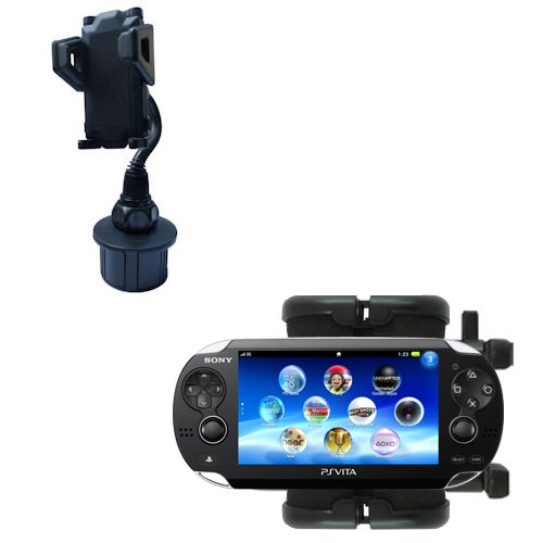 Car Cup Holder for the Sony Playstation Vita - Gomadic Brand