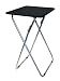 EXTRA LIGHTWEIGHT & DURABLE BLACK FOLDING SNACK TABLE