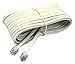 Softalk 04020 Phone Line Cord 25-Feet Ivory Landline Telephone Accessory