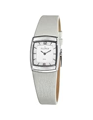 Skagen Womens 855SSLW1 Steel Mother-Of-Pearl Arabic Numeral Dial Watch