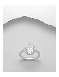CZ Ring In 92.5 Sterling Silver