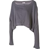T2Love Wide Top - Long-Sleeve - Women's Dark Grey, S