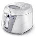 De'Longhi Rotofryer FRP Easy Clean Fryer, 1kg (White)