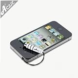 Acase mini Capacitive iPad Stylus for iPhone 4/3GS/3G, iPad and iPod Touch, AT&T and Verizon iPhone 4, Galaxy S, Galaxy Tab, Motorola Xoom, and BlackBerry Playbook (Polar White)