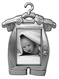 Malden Baby Pewter Juvenile Picture Frame, Boy's Outfit