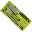 Jean Dubost Laguiole Natura Boxed 3 Piece Cheese Set