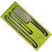 Jean Dubost Laguiole Natura Boxed 3 Piece Cheese Set