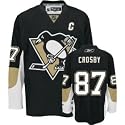 Sidney Crosby Black Reebok NHL Premier Pittsburgh Penguins Jersey