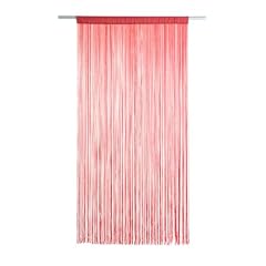Fadenvorhang Fadenstore Vorhang ROT 2,30m x 1m