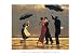 The Singing Butler by Jack Vettriano. ART PRINT ON CANVAS with 3/4 inch deep bars. 33.32 inches width by 28.16 inches height. Highest Quality Art Poster Print