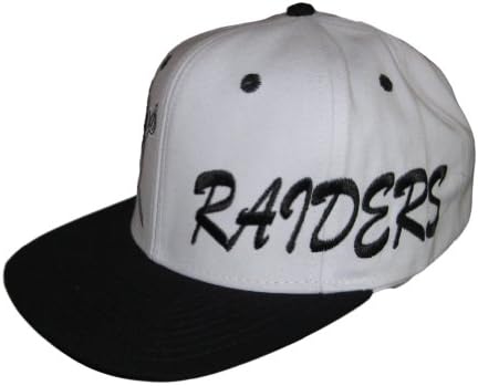 Vintage Los Angeles Raiders Flatbill Snapback Cap Hat